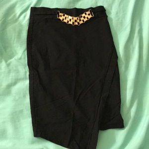 Black Pencil Skirt Size M